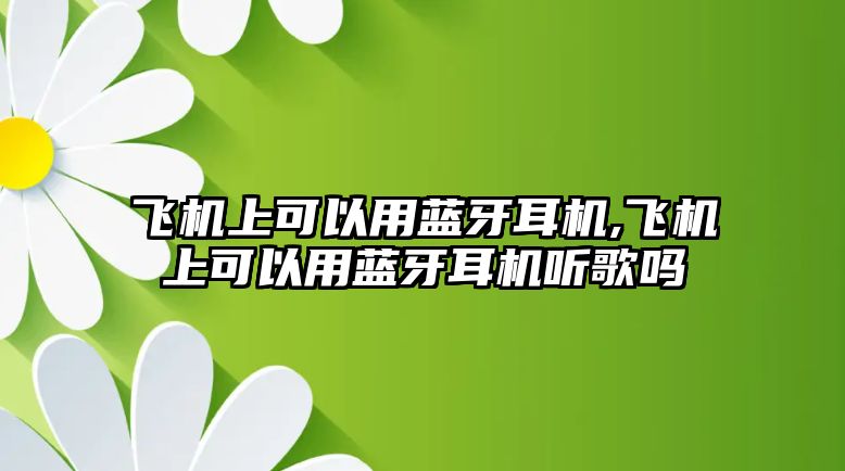 飛機(jī)上可以用藍(lán)牙耳機(jī),飛機(jī)上可以用藍(lán)牙耳機(jī)聽歌嗎